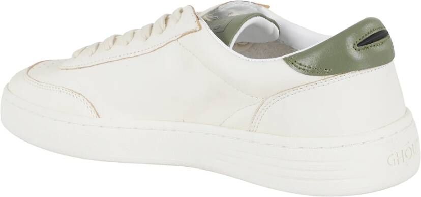 Ghoud Luxe Geitenleren Sneakers White Heren