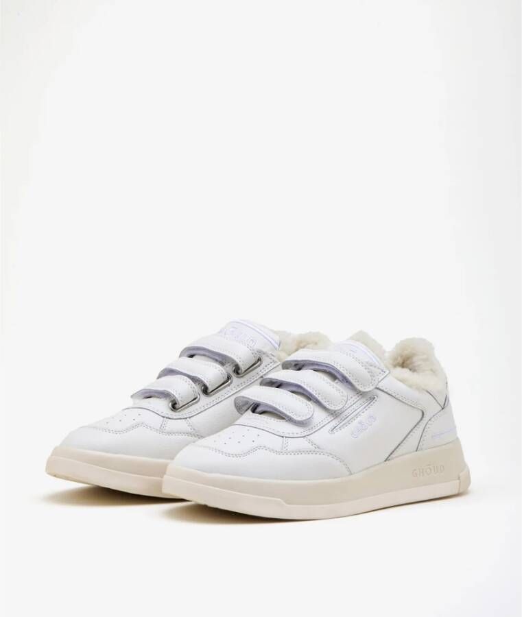 Ghoud Rode Klei Tennisschoenen White Dames