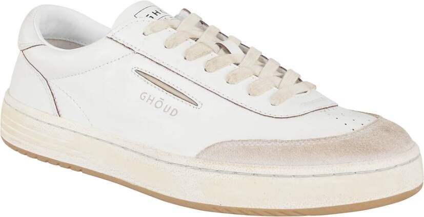 Ghoud Suède Leren Stijlvolle Schoenen White Heren