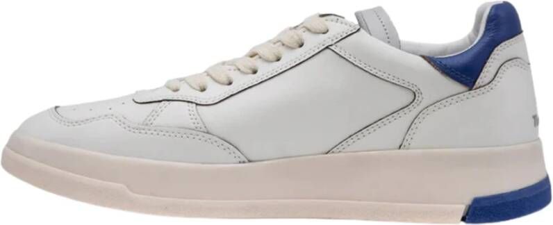 Ghoud Witte Leren Tennisschoenen White Heren