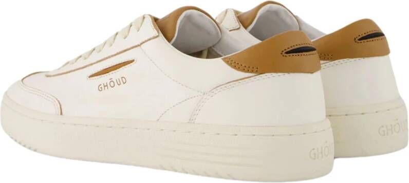 Ghoud Witte Sneaker met Rubberen Zool White Heren