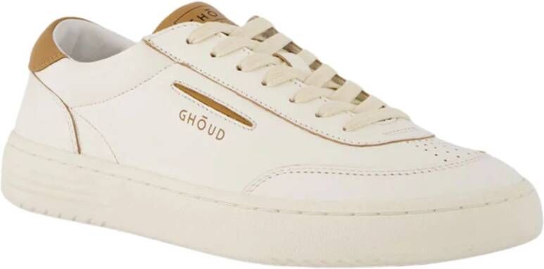 Ghoud Witte Sneaker met Rubberen Zool White Heren