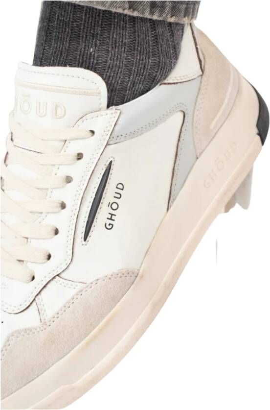 Ghoud Witte Tennissneaker Multicolor Heren