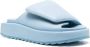 Gia Borghini Blauwe Leren Casual Open Teen Slides Blue Dames - Thumbnail 2