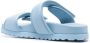 Gia Borghini Blauwe Leren Platte Sandalen Perni11 Blue Dames - Thumbnail 3