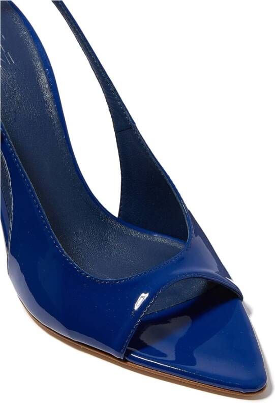 Gia Borghini Blauwe Slingback Maureen Schoenen Blue Dames