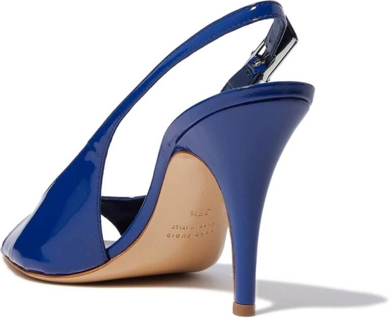 Gia Borghini Blauwe Slingback Maureen Schoenen Blue Dames