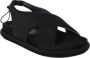 Gia Borghini Flat Sandals Black Dames - Thumbnail 2