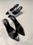 Gia Borghini Heeled Mules Black Dames - Thumbnail 7