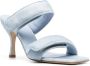 Gia Borghini Heeled Mules Blauw Dames - Thumbnail 2