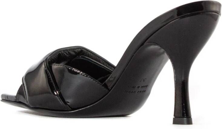 Gia Borghini Heeled Mules Zwart Dames