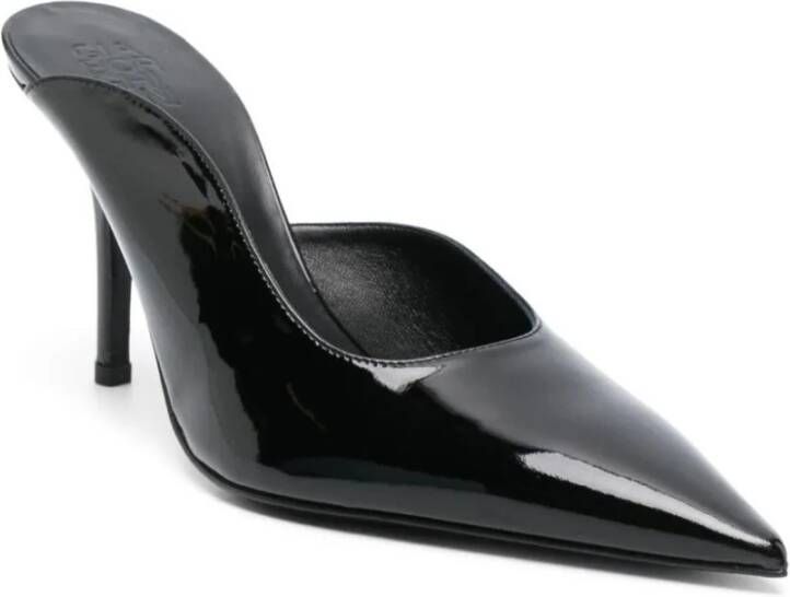 Gia Borghini Heeled Mules Zwart Dames