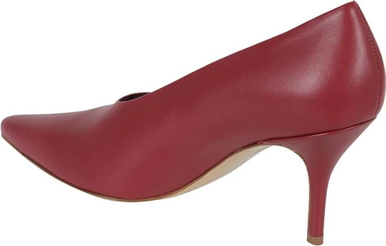 Gia Borghini Rode puntige neus stiletto's Red Dames