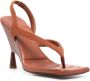 Gia Borghini Rosie12bis sandali Bruin Dames - Thumbnail 3