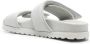 Gia Borghini Grijze Leren Open Teen Sandalen Gray Dames - Thumbnail 6