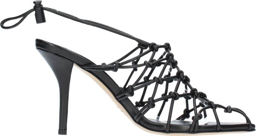 Gia Borghini Sandalen Zwart Black Dames