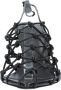 Gia Borghini Smalle Hak Sandalen Black Dames - Thumbnail 4