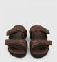 Gia Borghini Slip-On Sandalen met Krokodillenprint Brown Dames - Thumbnail 7