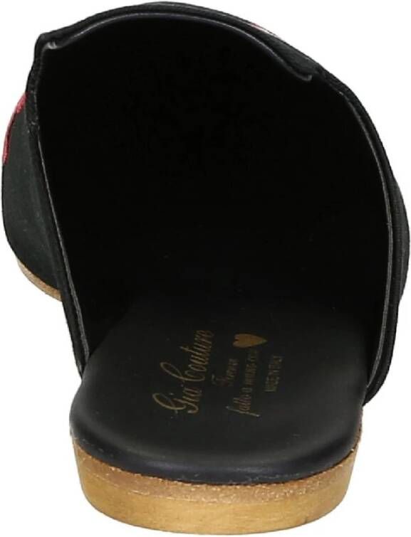 Gia Borghini slippers Zwart Dames