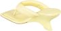 Gia Borghini Stijlvolle Thong Sleehak Sandalen Yellow Dames - Thumbnail 3