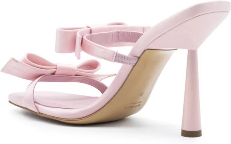 Gia Borghini Strik Sandalen Pink Dames