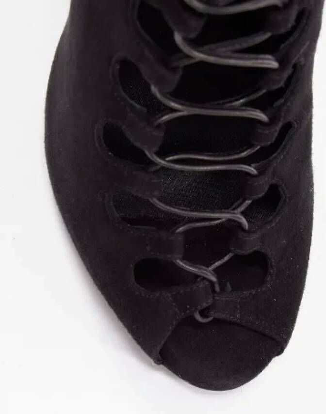 Giambattista Valli Pre-owned Leather boots Black Dames