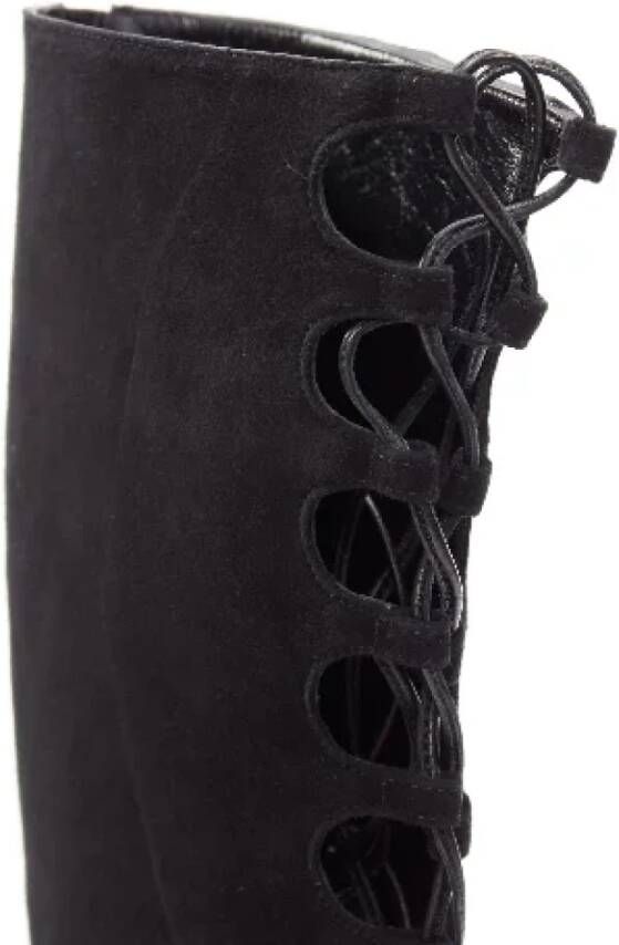 Giambattista Valli Pre-owned Leather boots Black Dames