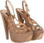 Giambattista Valli Pre-owned Suede sandals Beige Dames - Thumbnail 2