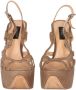 Giambattista Valli Pre-owned Suede sandals Beige Dames - Thumbnail 5