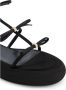 Giambattista Valli Zwarte Dames Sandaal Hak Black Dames - Thumbnail 4