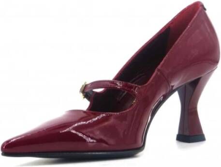 Giampaolo Viozzi Bordeaux Lakleren Pumps Purple Dames