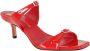 Giampaolo Viozzi Elegante Hoge Hak Sandalen Red Dames - Thumbnail 2