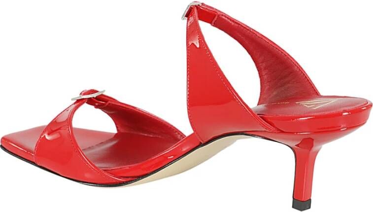 Giampaolo Viozzi Elegante Hoge Hak Sandalen Red Dames