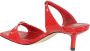 Giampaolo Viozzi Elegante Hoge Hak Sandalen Red Dames - Thumbnail 3