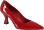 Giampaolo Viozzi Elegante Hoge Hak Sandalen Red Dames - Thumbnail 2