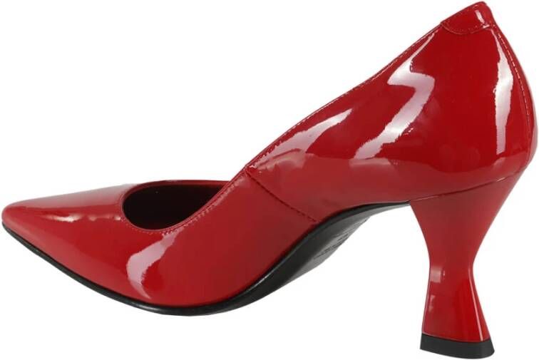 Giampaolo Viozzi Elegante Hoge Hak Sandalen Red Dames