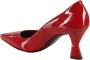 Giampaolo Viozzi Elegante Hoge Hak Sandalen Red Dames - Thumbnail 3