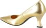 Giampaolo Viozzi Elegante Hoge Hakken Pumps Yellow Dames - Thumbnail 3