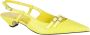 Giampaolo Viozzi Elegante Leren Pumps Yellow Dames - Thumbnail 2