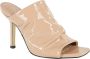 Giampaolo Viozzi Elegante Vernice Hakken Beige Dames - Thumbnail 2