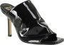 Giampaolo Viozzi Elegante Vernice Hakken Black Dames - Thumbnail 2