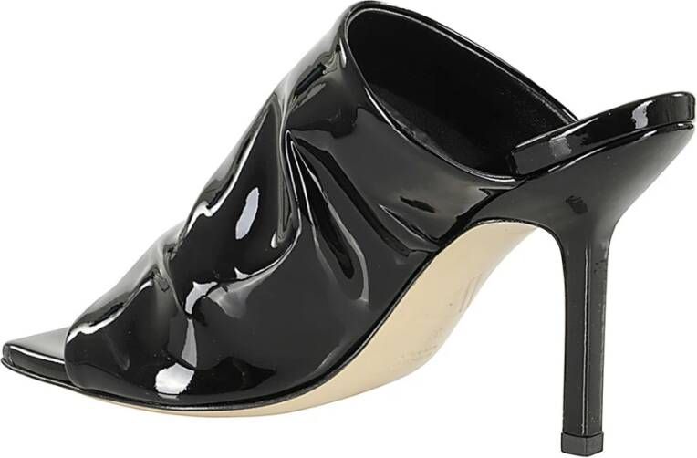 Giampaolo Viozzi Elegante Vernice Hakken Black Dames