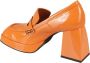 Giampaolo Viozzi Elegante Yana Hakken Orange Dames - Thumbnail 3