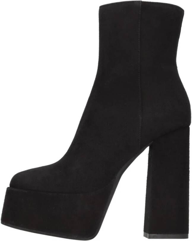 Giampaolo Viozzi Laarzen Zwart Black Dames