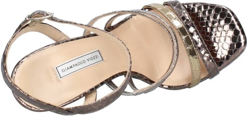 Giampaolo Viozzi Sandalen Grijs Gray Dames