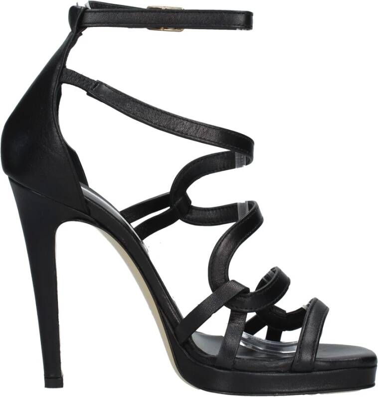 Giampaolo Viozzi Sandalen Zwart Black Dames