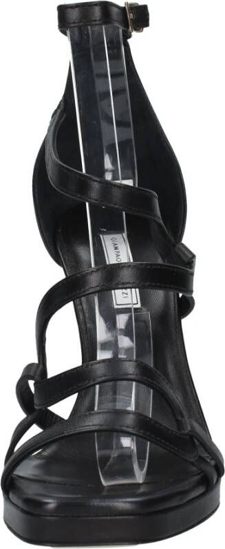 Giampaolo Viozzi Sandalen Zwart Black Dames