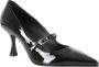 Giampaolo Viozzi Stijlvolle Vernice Schoenen Black Dames - Thumbnail 2