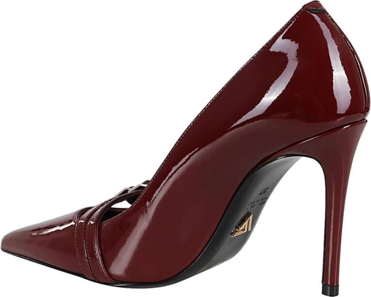 Giampaolo Viozzi Stijlvolle Vernice Schoenen Red Dames