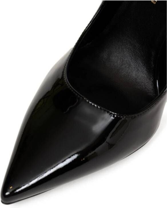 Giampaolo Viozzi Zwarte lakleren hoge hakken pumps Black Dames